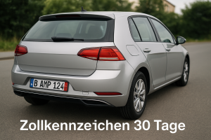 7 Tipps zum Autoexport mit 30-Tage-Zollkennzeichen – So klappt es schnell & sicher! 2 Zollkennzeichen 30 Tage Auto mit Zollkennzeichen exportieren – Wir kaufen jedes Fahrzeug, auch ohne TÜV!