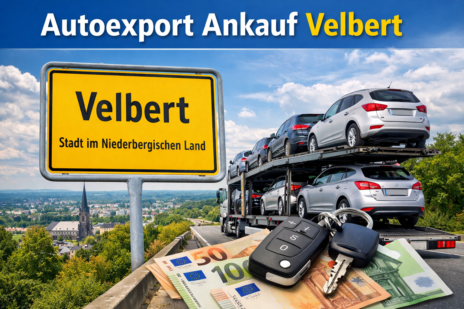 Autoexport Ankauf Velbert – Gebrauchtwagen & Unfallwagen sofort verkaufen 1 Autoexport Ankauf Velbert – Gebrauchtwagen & Unfallwagen sofort verkaufen